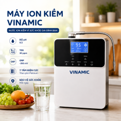 Máy lọc nước ion kiềm điện phân 7 tấm điện cực  Vinamic VS-K7 MAX 5