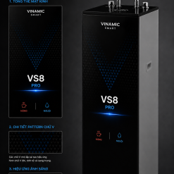 Máy lọc nước RO nóng – nguội thông minh Vinamic VS8 PRO 5